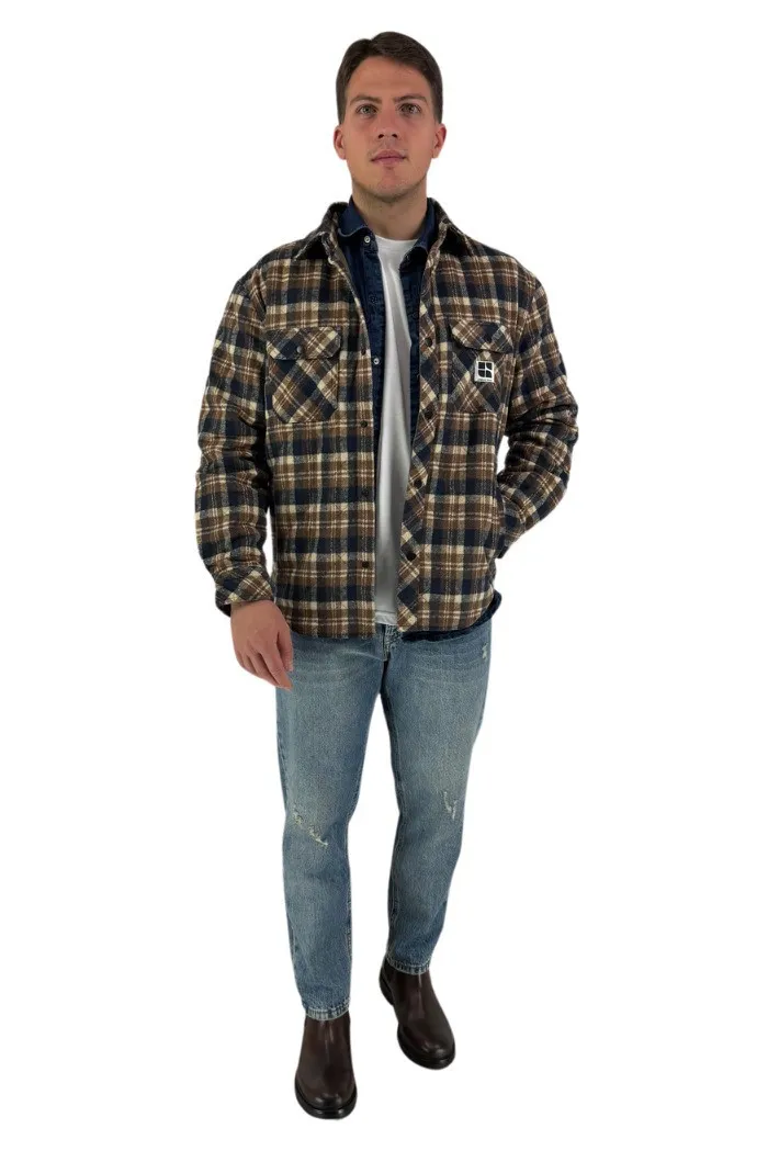 Urban Ring giubbino camicia leggermente imbottito ur513003