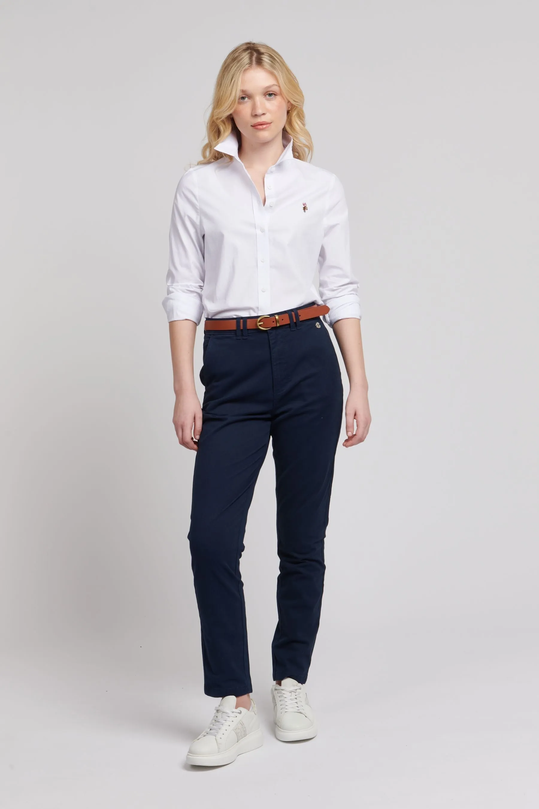 U.S. Polo Assn. Donna - Pantaloni chino classico