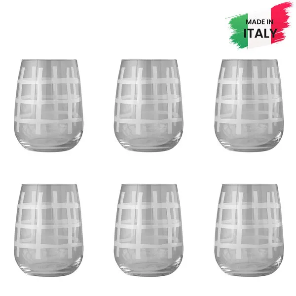 Villa Altachiara Bicchiere Acqua Muschio bianco 85526 set 6 pezzi