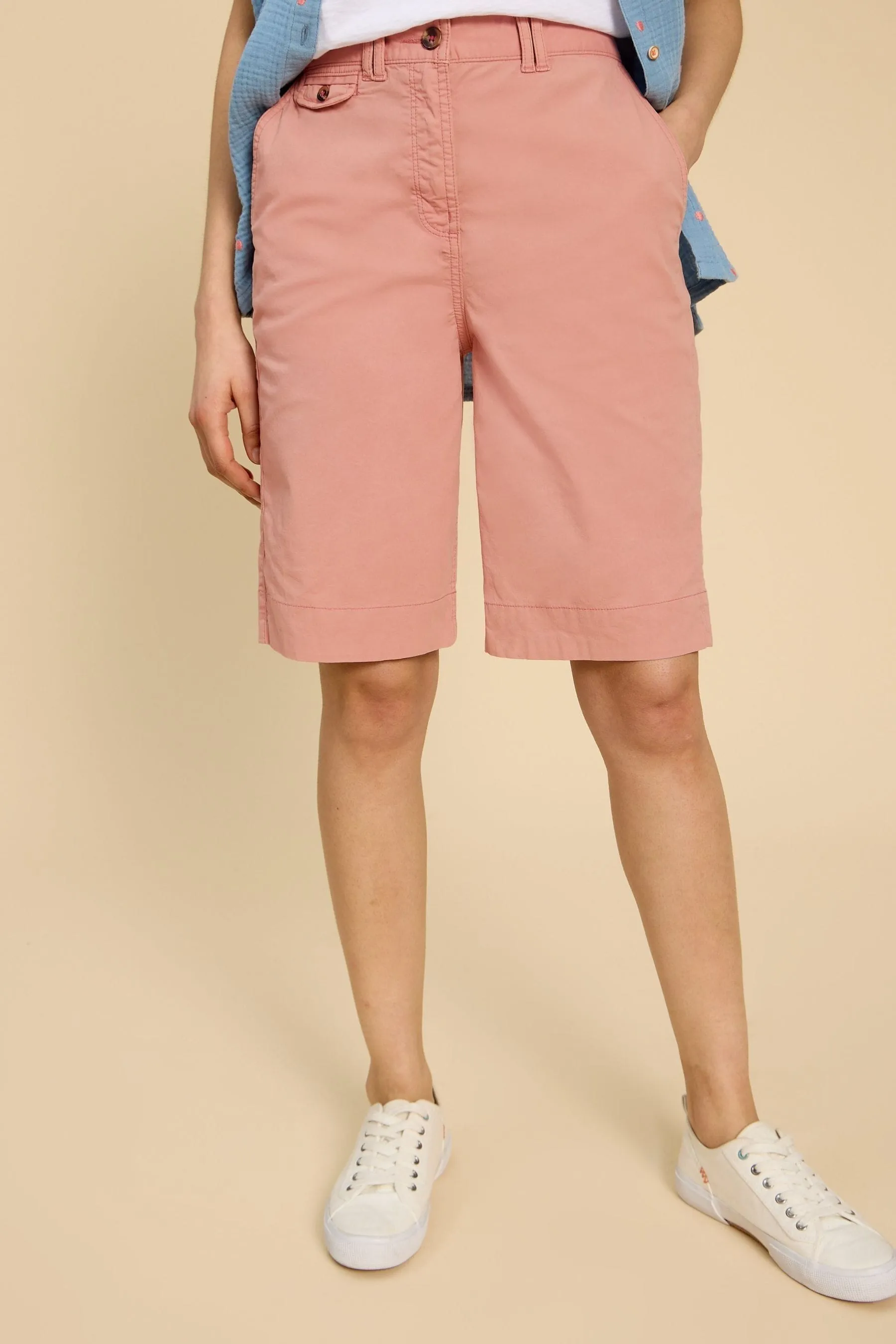 White Stuff - Hayley - Shorts chino in tessuto biologico