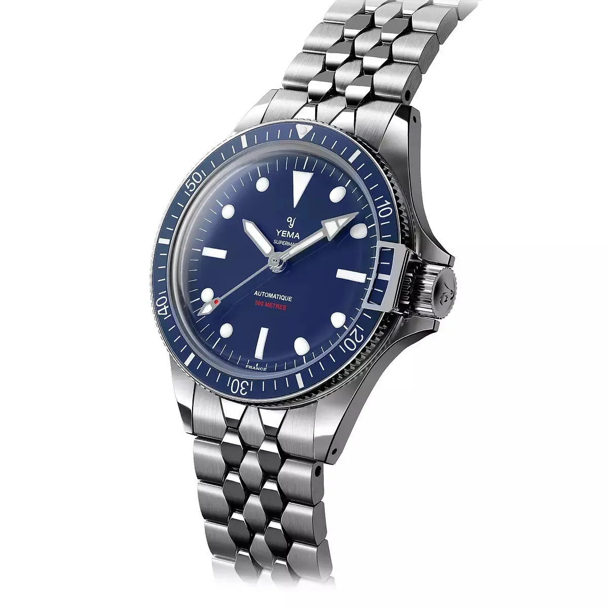 Yema Superman 500 Mysterious Blue 41 mm YSUP22B41-GM2S