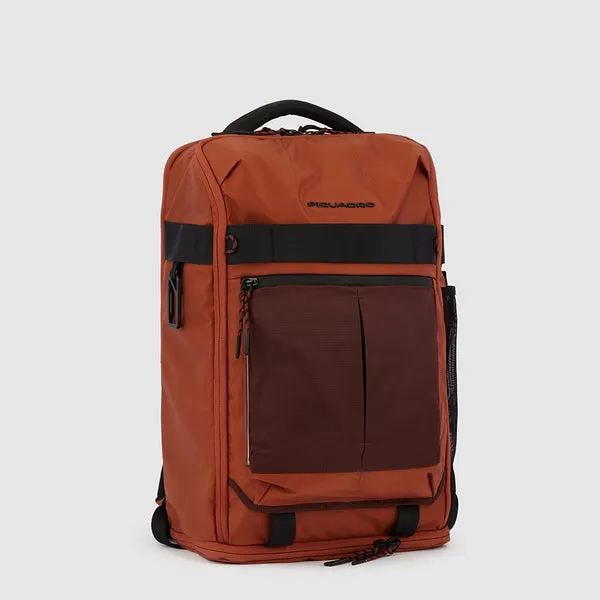 Zaino da bici PIQUADRO porta computer 15,6 pollici con led luminosi CA5998S125L arancio