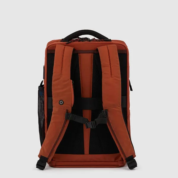 Zaino da bici PIQUADRO porta computer 15,6 pollici con led luminosi CA5998S125L arancio