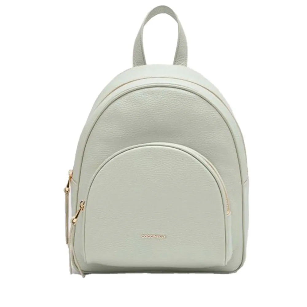 Zaino Donna COCCINELLE Linea Gleen in Pelle Colore Celadon Green