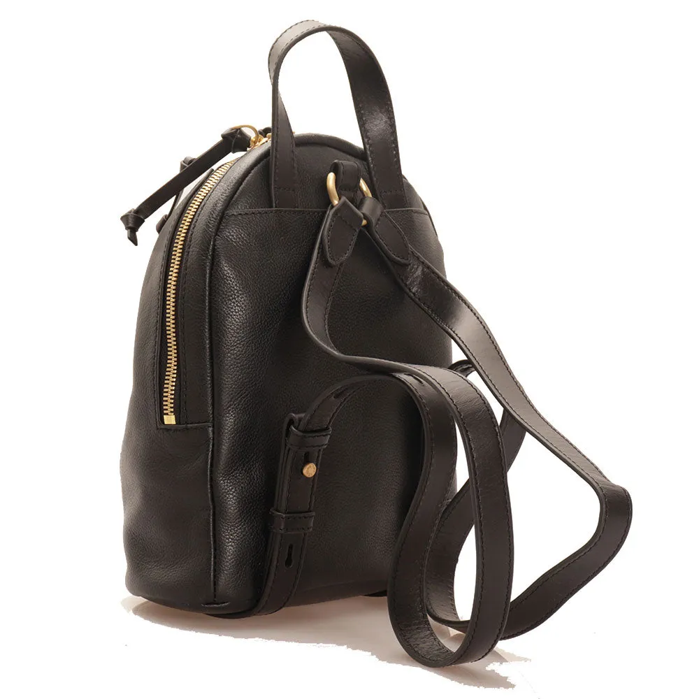 Zaino Donna Small THE BRIDGE linea Domitilla in Pelle Nera