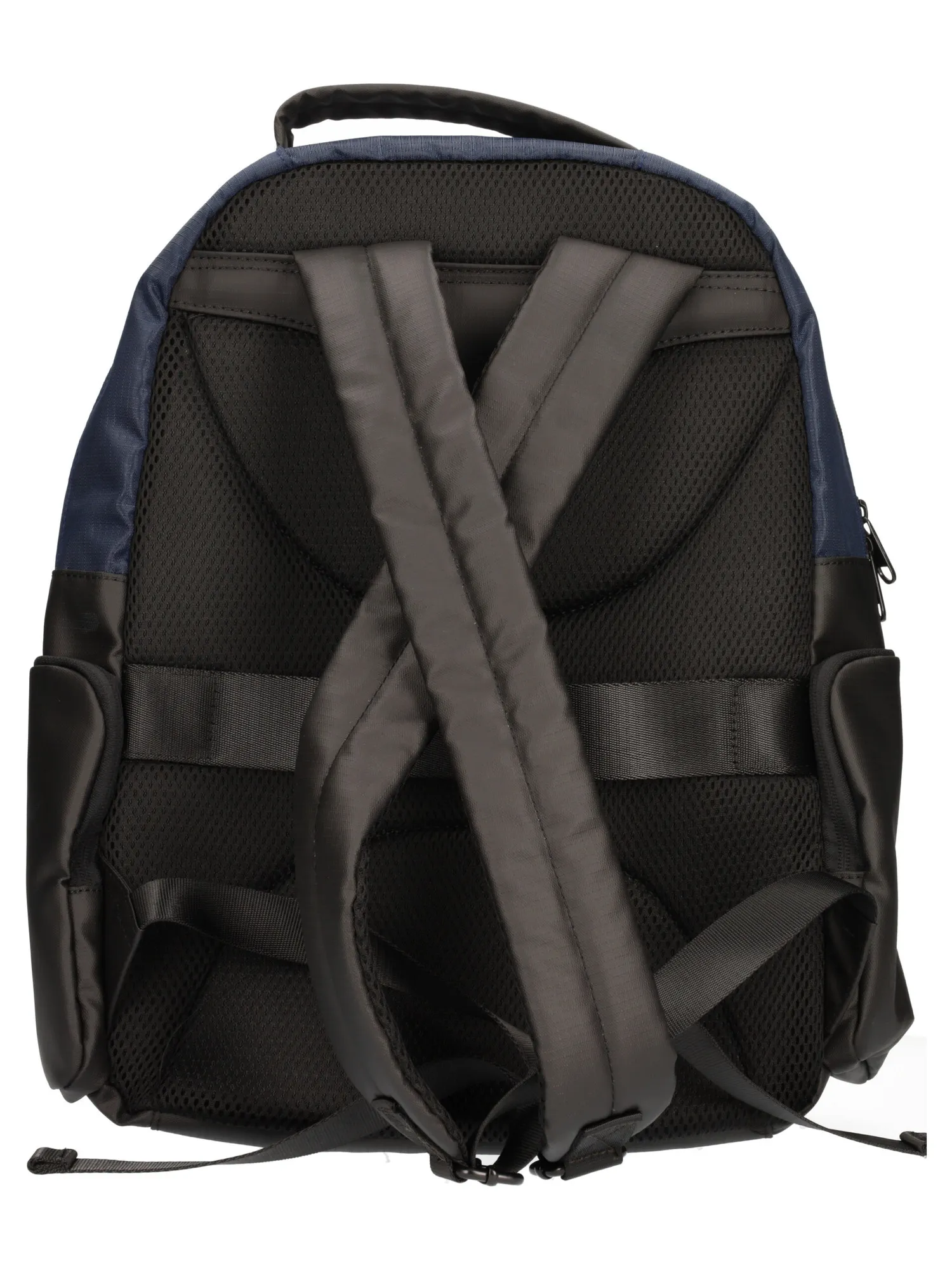 Zaino Lumberjack da uomo blu e nero