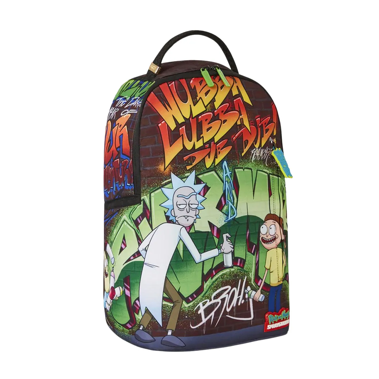 Zaino Sprayground Rick And Morty Graffiti DLXR Multicolor